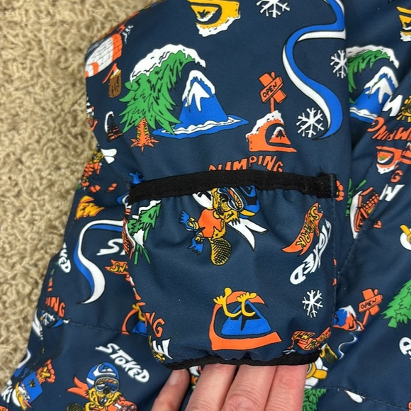 Quicksilver infant snowsuit bunting sz 3-6 months - Picture 5 of 8